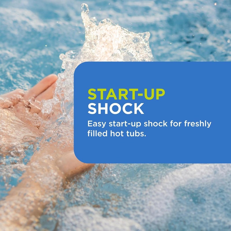 Frog Jump Start for Hot Tubs - Start-Up Chlorine Shock Removes Organic Contaminants & Establishes Chlorine Level - Hot Tub Set Up & Treatment - 3 Pack - Image 5